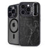 Black Marble iPhone 13 Pro Kickstand Case